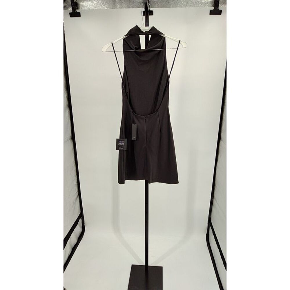 Lulus Women Black Mini Dress S - Picture 2 of 2